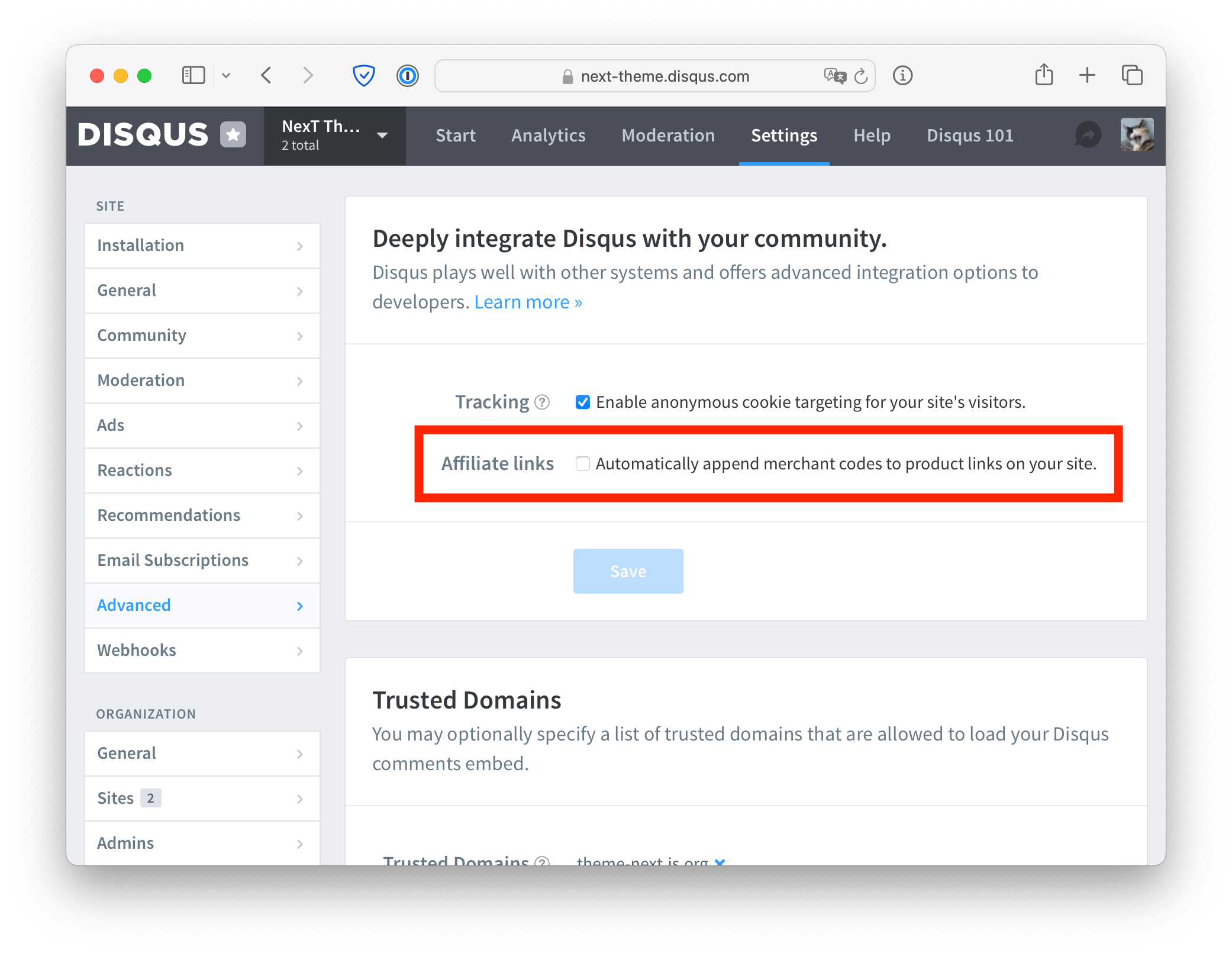 Algolia API Keys